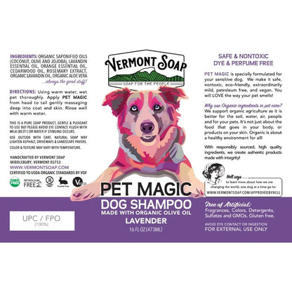 Vermont Pet Magic Shampoo 16 oz